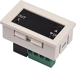 Moniss Relé controlado por tempo de 12V Display digital com LED duplo Temporizador Ciclo de atraso Relé de tempo Interruptor Módulo On-off Controller