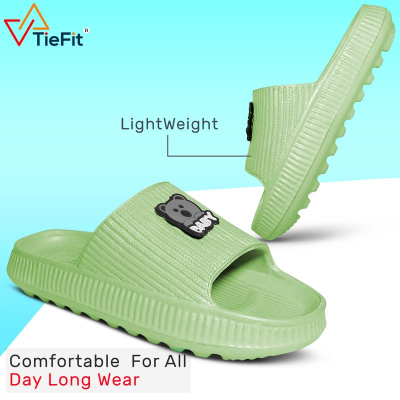 Image of TieFit EVA Slides for women's Comfortable & Light Weight | Ultra Soft Slippers /Sliders for Adult