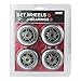 Inline Skating Wheels for Leisure Skating PU 76 mm/82A Pack of 4 + Bearings ABEC7 8 Pieces Nils