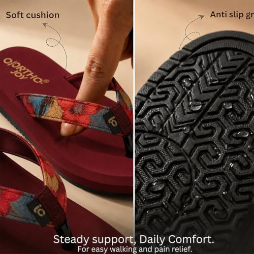 Image of ORTHO JOY Fancy Doctor Slipper || Orthopedic Fashionable /Comfortable slipper for Women