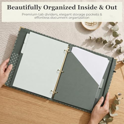 Porte-bloc avec intercalaires à onglets pour trier vos notes - 4