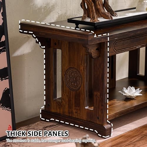 Table d'autel bouddhiste pour stabiliser vos statues et instruments sacrés - 7