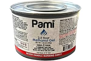 Fancy Heat 72-Count Methanol Fuel for Handy Chafing Gel Sets