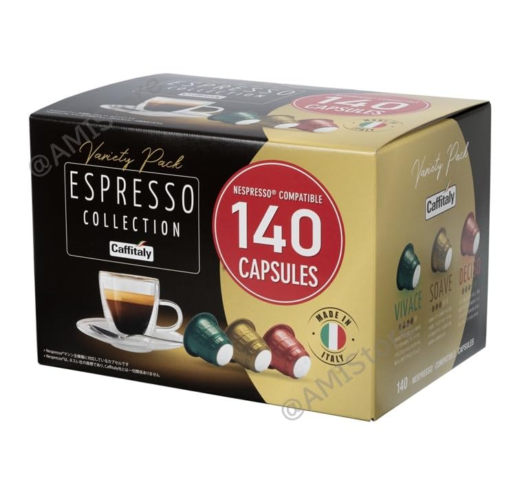 Amazon.co.jp: CAFFITALY ESPRESSO COLLECTION 3ASSORT カフェタリー