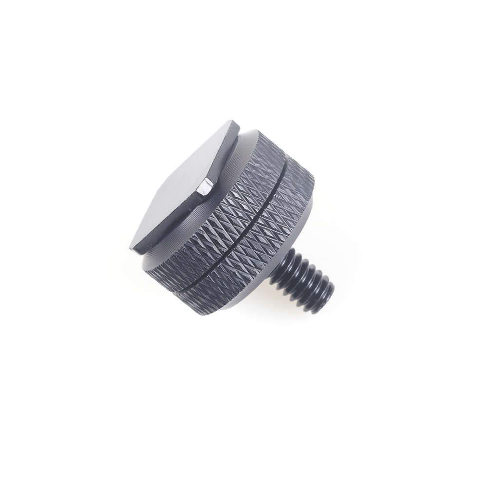 Adattatore Selens SE-LT-120 &ndash; Flash Hot Shoe A Vite 1/4 Per Treppiede, Attacco A Tre Poli Per GoPro E Fotocamera