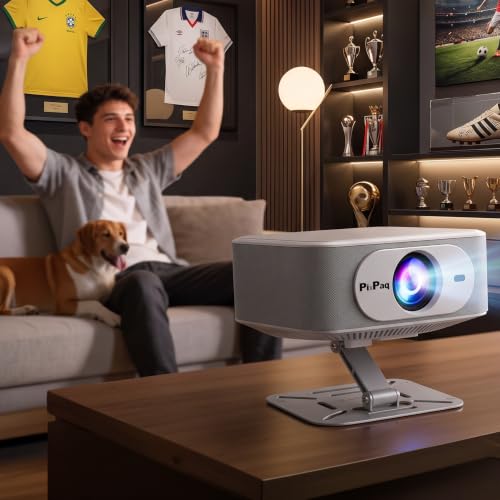 Image of Power Boost 1250 ANSI Smart Projector with Android 13, WiFi 6