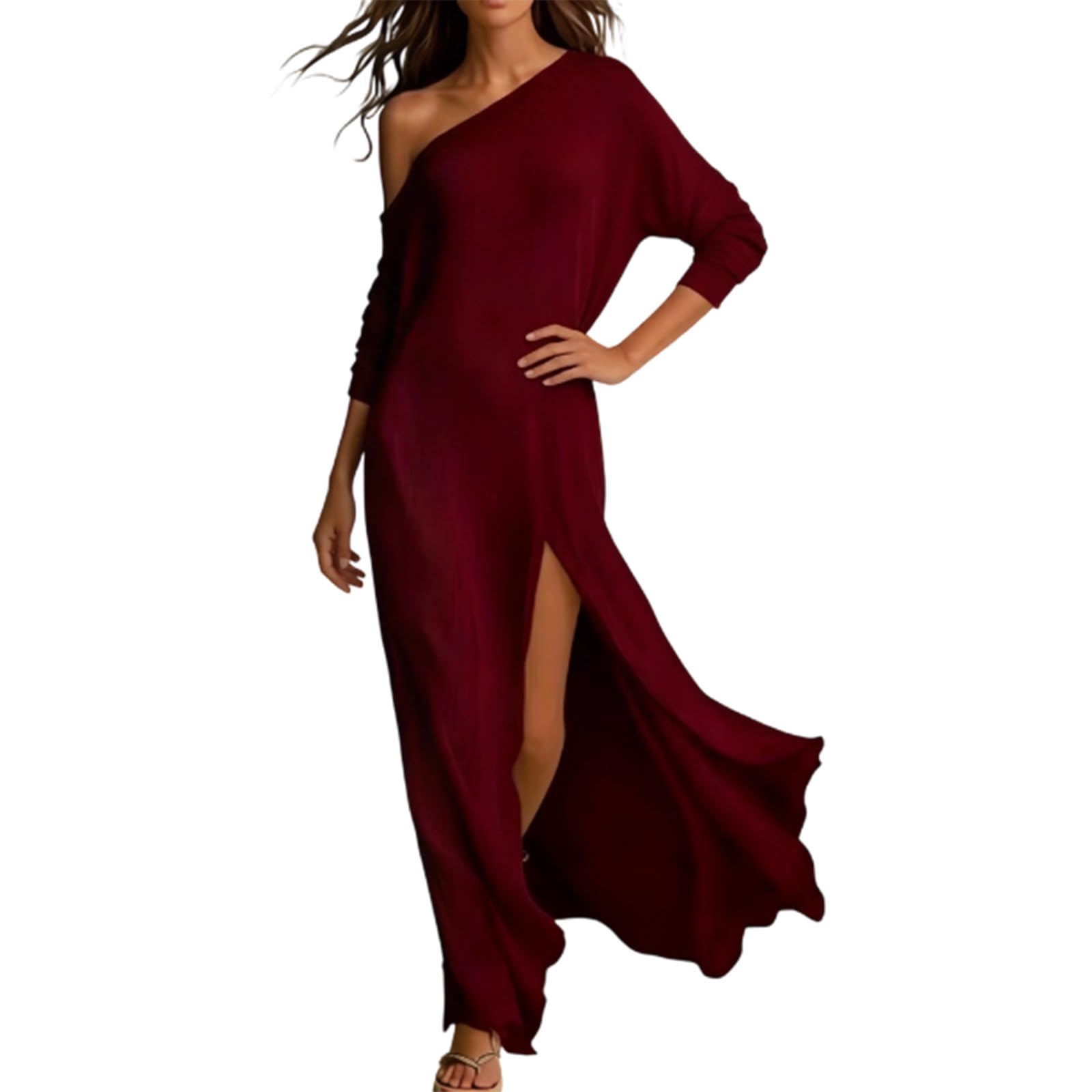 Jupe Femme Midi Robe Décontractée Lumineuse Tenue Café Base Chic Silhouette Midi Voile Agréable Fermeture Boutonnée Plissé Léger Longueur Polyvalente Équilibre Léger Couleur Variante Taille STANDARD