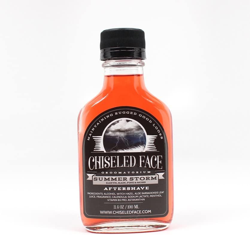 Summer Storm Aftershave Splash by Chiseled Face Groomatorium - Handmade, Small Batch, Luxury Grooming Products