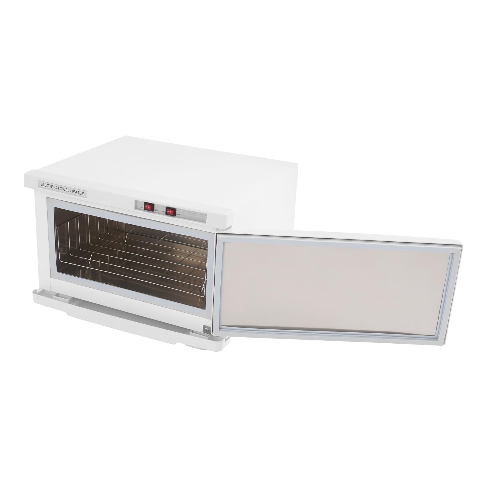 25L Handtuchwärmer mit UV Sterilisator, Wärmeschrank Kompressen Towel Handtuch Wärmer Hot Cabinet UV-Licht Sterilisator für Schönheitssalon Beauty Salon Hotels (Weiß)
