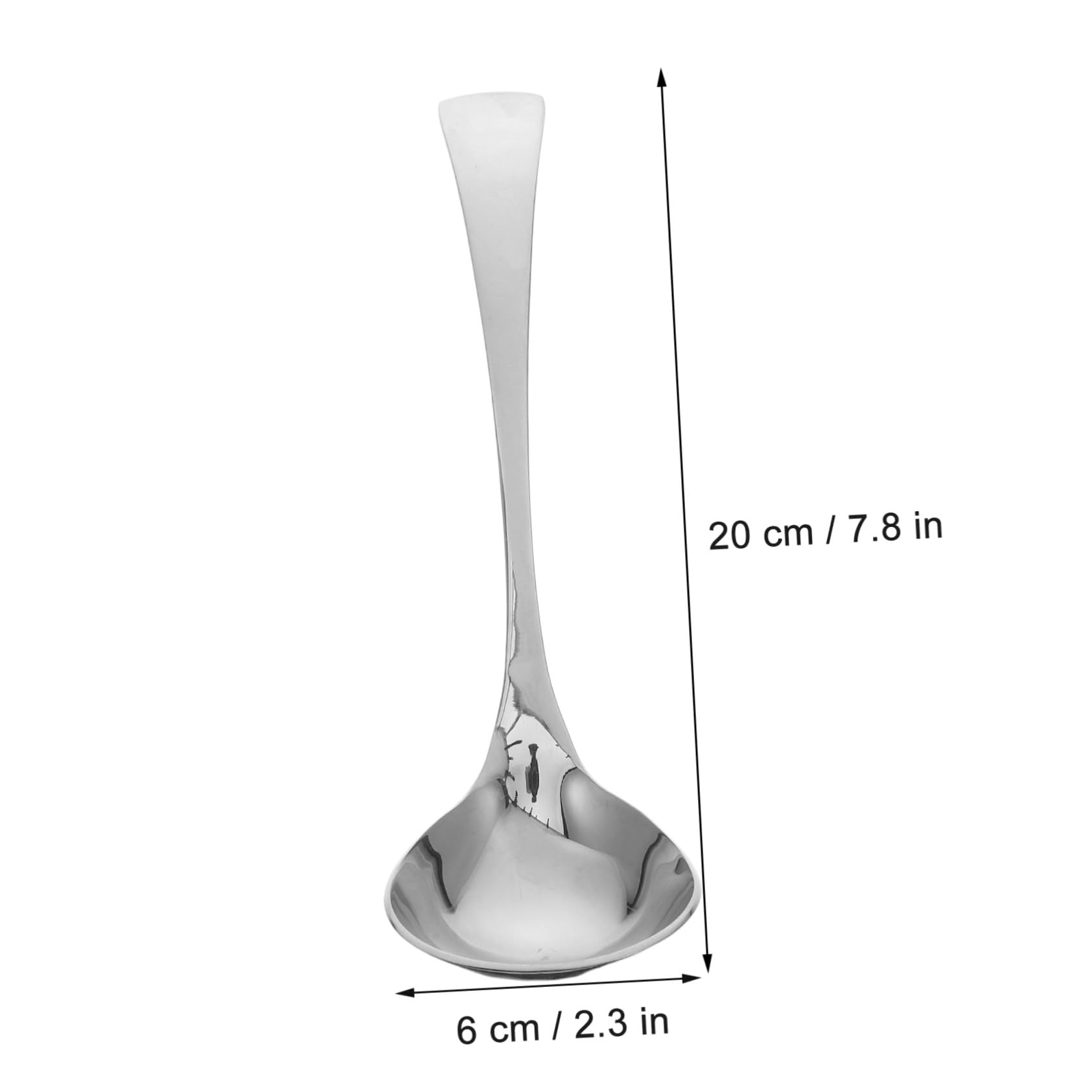 2 piezas Cucharones de Acero Inoxidable Mango Resistente Cucharón para Servir Sopas Salsas y Guisos Utensilios de Cocina Duraderos para Restaurante Aptos para Lavavajillas