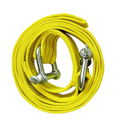 LYRWISHLTD Abschleppgurt Heavy Duty Abschleppseil Bergefahrzeuge Heavy Duty Abschleppgurt Abschleppseil Bergegurt Auto Heavy Duty Abschleppgurte für Windenbergung (Color : 5t, Size : 3m)