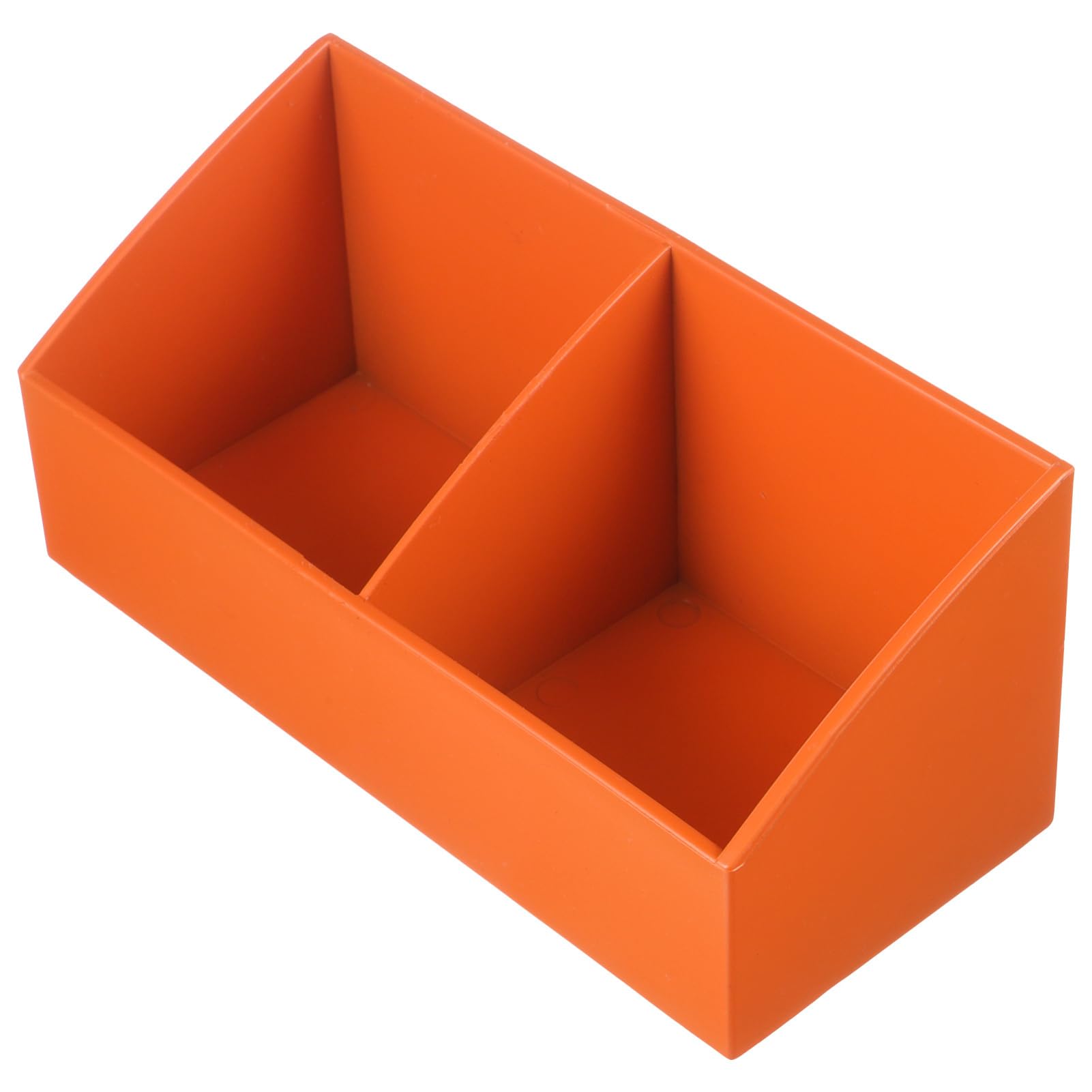 SOLUSTRE Candy Storage Case Tea Bag Organizer Dry Tea Bag Dispenser Tea Bag Holders Airtight Organiser Sugar Holder Sugar Packet Holder Room Organization and Storage Orange Plastic