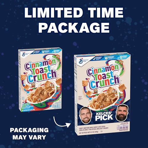 Cinnamon Toast Crunch 0016000122543 Original Cinnamon Toast Crunch Breakfast Cereal thumb #1