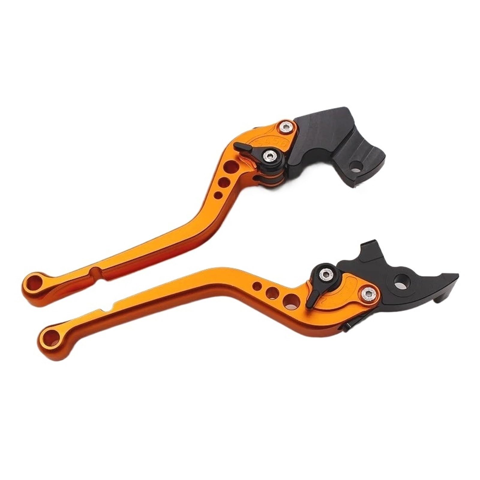SGdeyDFH 2025 390 Motorcycle CNC Adjustable Brake Clutch Levers for DU&KE DUKE390 ADVE&NTURE 2019-2024 Foldable Lever(Orange 177MM)