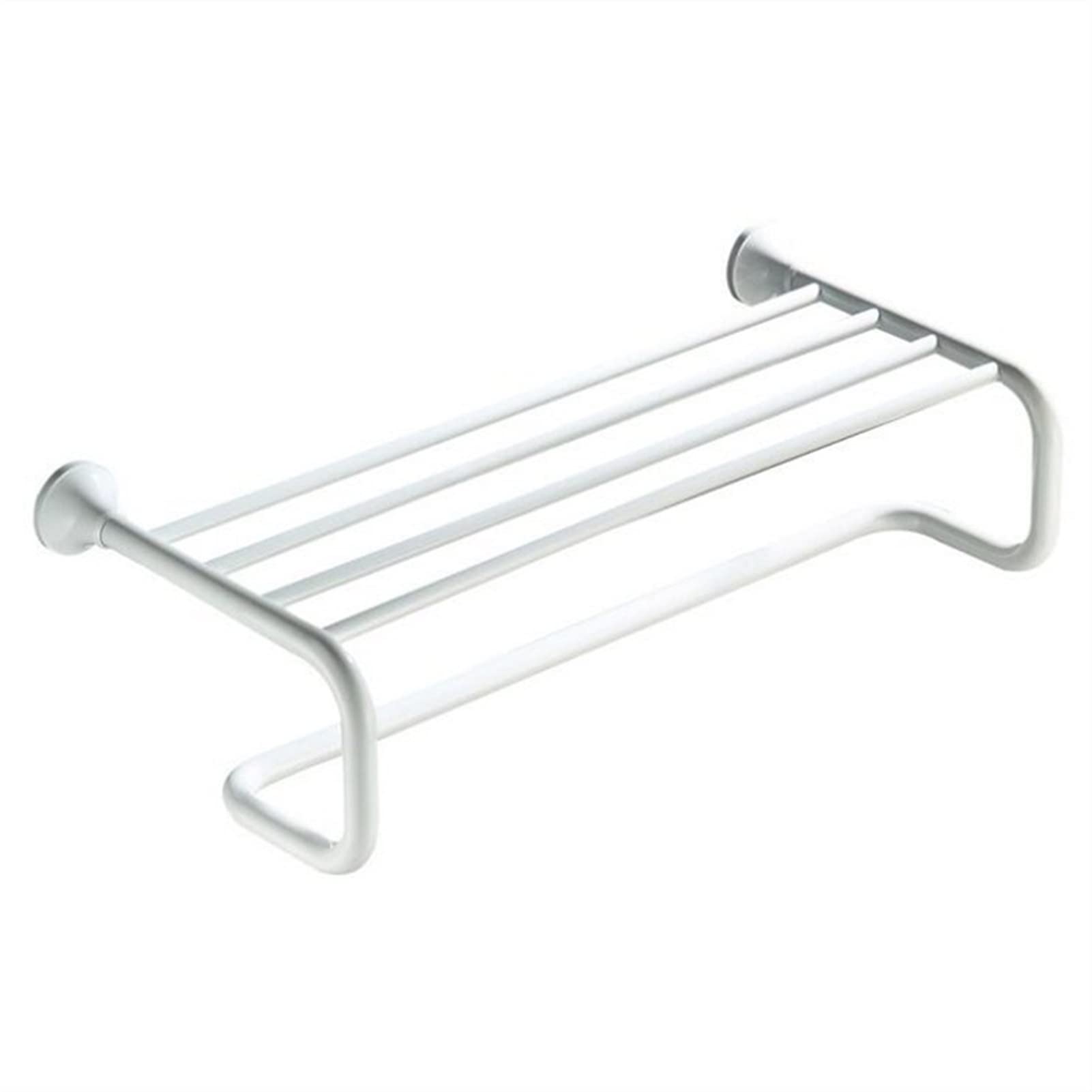 Porte-serviettes de peinture blanche et accessoires pour douche de salle de bain