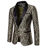 Esta chaqueta de traje en el guardarropa de los hombres es esencial, adecuada para cenas, banquetes, bodas, bailes, veladas, fiestas, bailes, graduaciones, ceremoney, celebraciones, citas, reuniones, fiestas de yates, Halloween, Navidad, Año Nuevo, festivales, cruceros, presentaciones. , mago, coro, otros eventos especiales, etc. Gran regalo para su amigo, padre, esposo, hermano e hijo