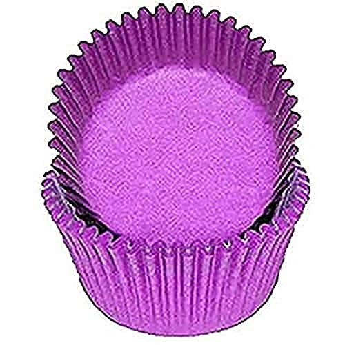 Golda's Kitchen 100 Count Solid Baking Cups, Standard Sized, Purple