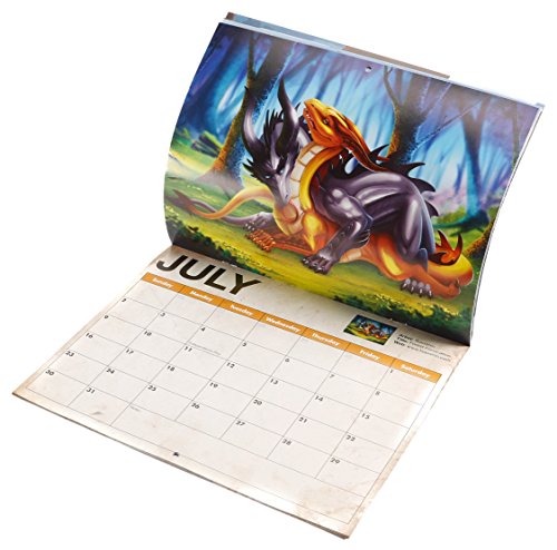 2017 Dragon Sex Calendar - great white elephant, gag or novelty gift, nerd, geek, silly, funny, dirty joke wall calendar