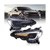 subaru brz 2015 prix Faros delanteros LED compatibles con Toyota FT GT 86 FT86 GT86 (2012 en adelante) y Subaru BRZ (2013 en adelante), lentes DRL, proyector, accesorios para automóviles.