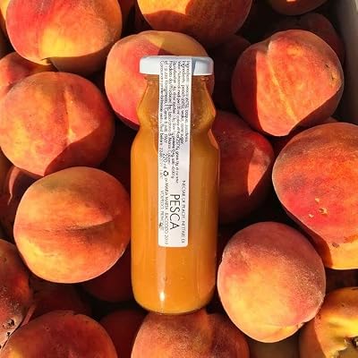 Leonforte Peach Juice, from Sicilia - Marco Colzani - 7.4 oz
