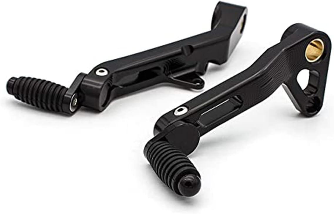 PROCNC Motorcycle Brake Clutch Gear Pedal Lever Pour Fit for Ducati Monster 821 1200 1200R 2014 2015 2016 2017 2018 2019 (Black)