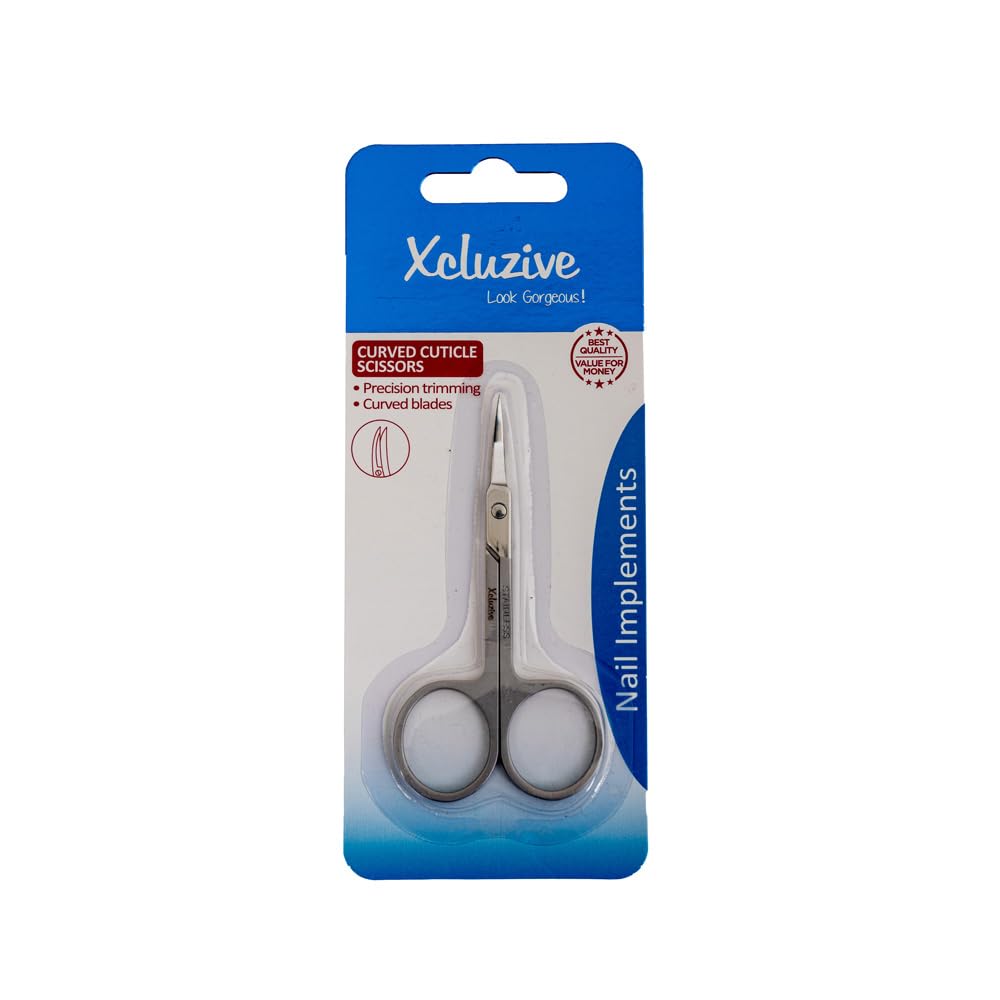 Xcluzive Cuticle Scissors - Curved Ex.Fine