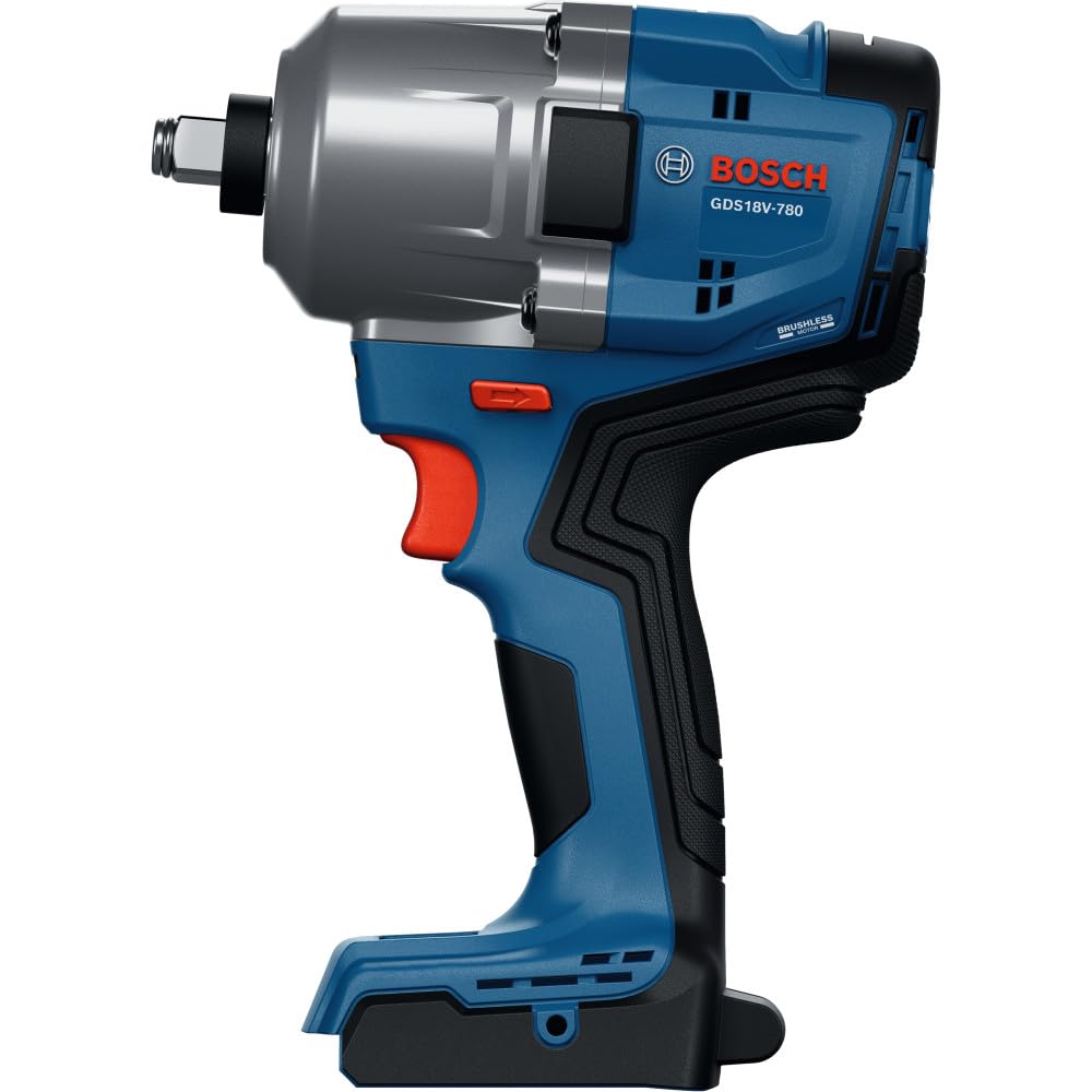 BOSCH GDS18V-780N 18V Brushless ½ In. Mid-Torque Impact Wrench