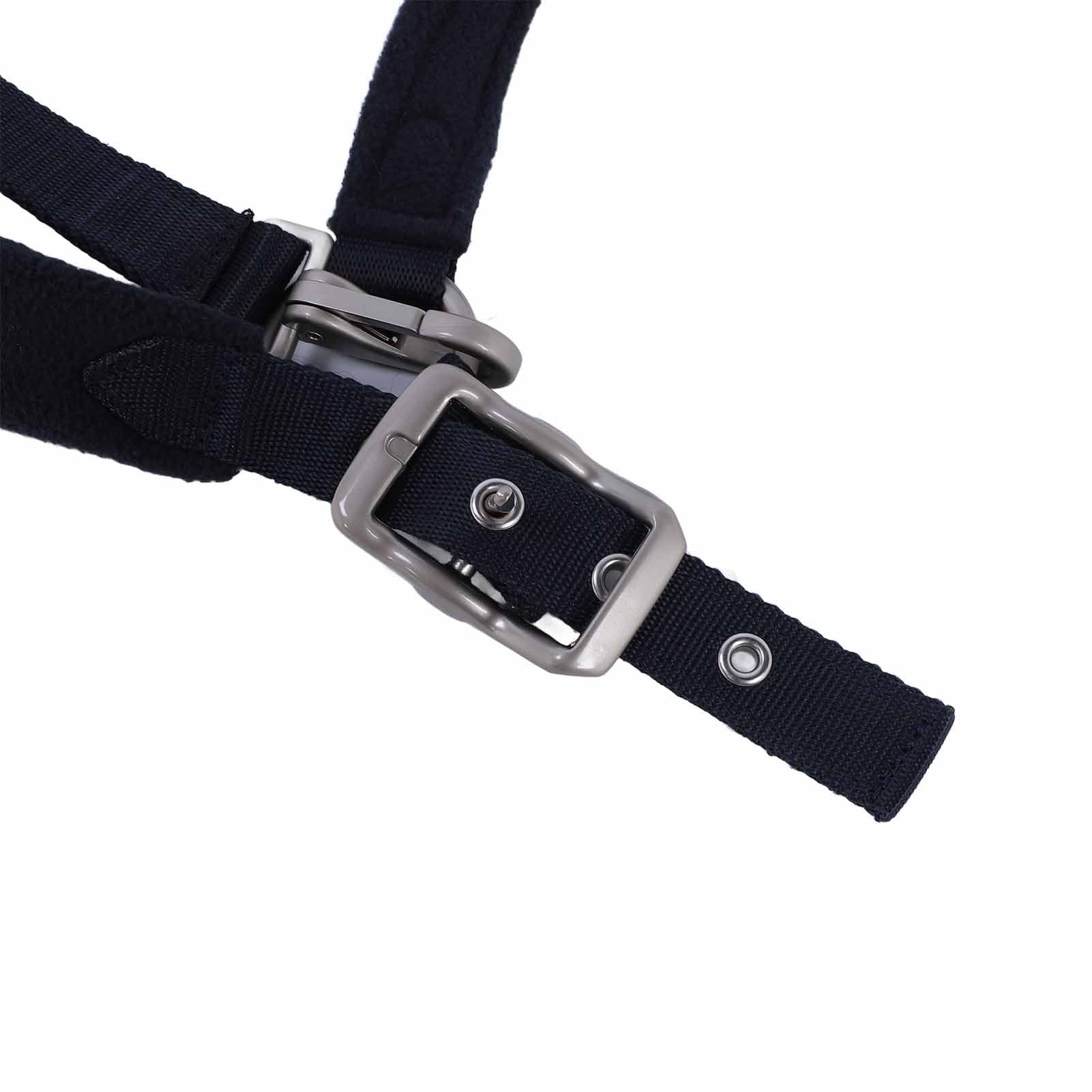 Cabestro para Caballos y Cuerda de Plomo, Cabestro Antifricción Ajustable y Acolchado Suave para Caballos, Equipo de Entrenamiento de con Correa de 6.6 Pies para Caminar Entrenar Diariamente