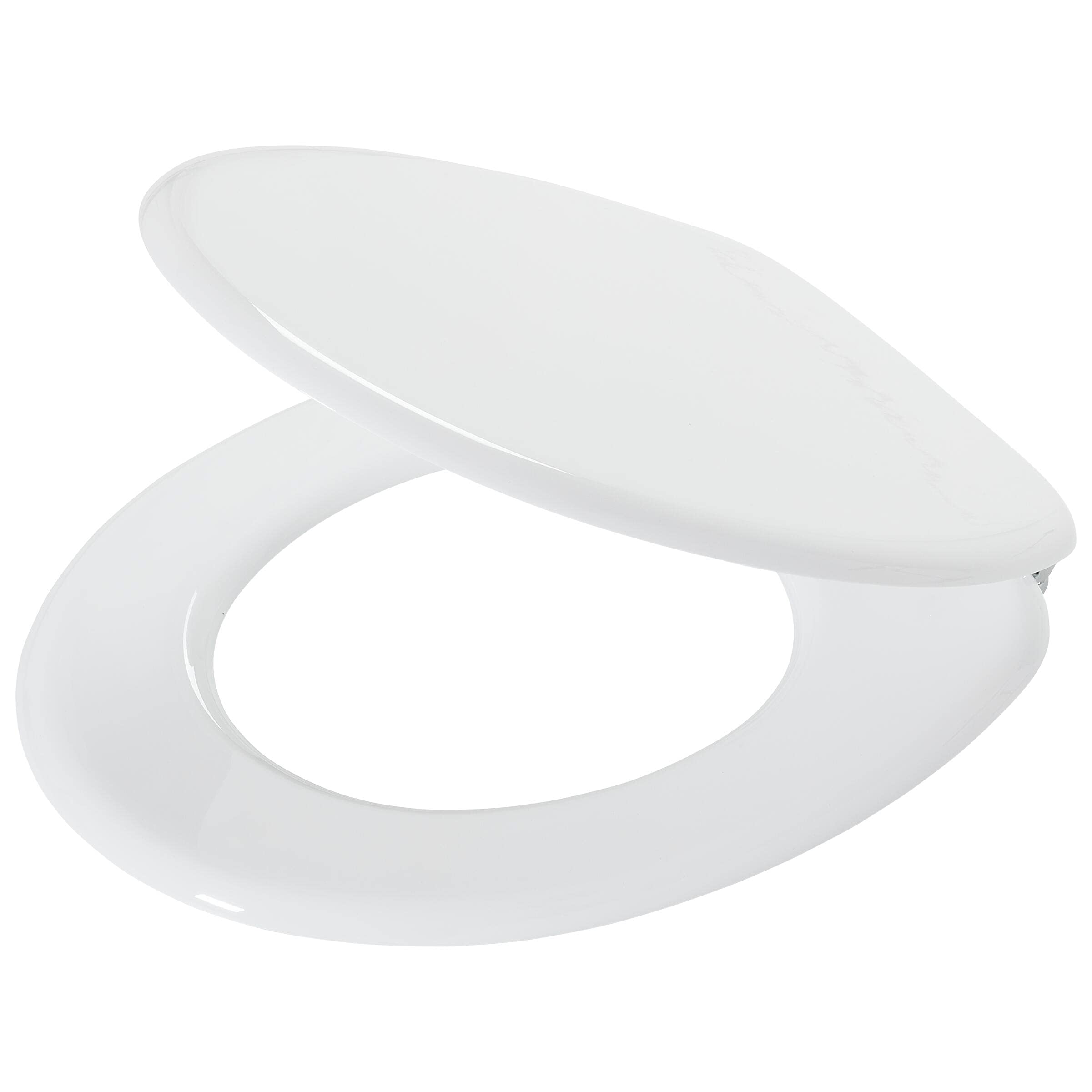 Abattant de WC blanc Tiger Oregon idéal pour rénover une salle de bain familiale