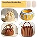 Elegaperma 6 Pcs Crochet Basket Base, Oval Basket Bottoms for Crochet Bases, Wooden Base for Crochets Baskets for DIY Baskets Craft