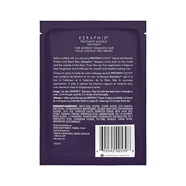Nexxus-Keraphix-Masque-for-Damaged-Hair-15-oz-Pack-of-20 Nexxus Keraphix Masque, for Damaged Hair, 1.5 Ounce (Pack of 20)