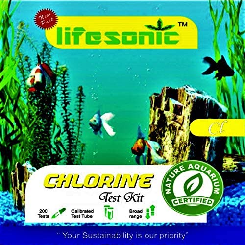 Lifesonic Chlorine Test Kit for Aquarium 200 Tests Amazon.in Pet Supplies
