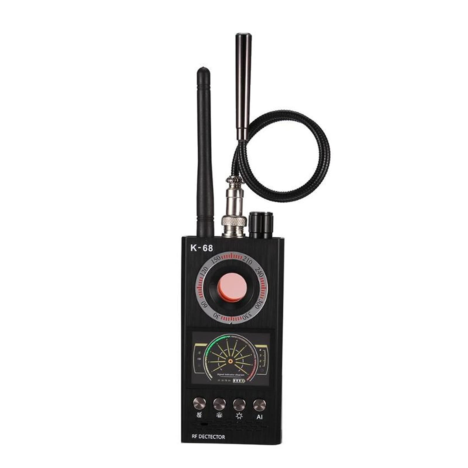 GPS Rilevatore Rilevatore Anti-wiretapping Anti-Spy RF Signal Finder per gsm Bug GPS Tracker Telecamera Wireless rileva Anti Eavesdopping Rilevatore Radar