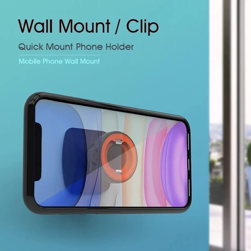 zcmeb quick wall phone holder universal cell phone wall desk dashboard mount clip holder stand