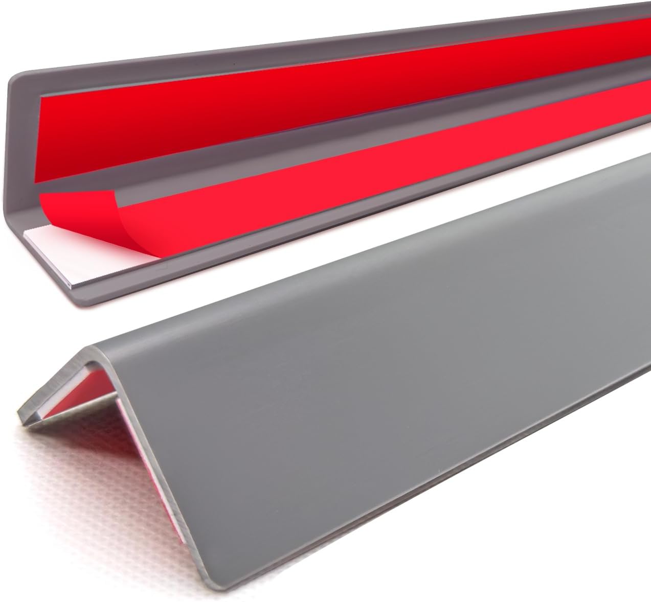 Wall Corner Guard,1-5/8” W X 31” L.Self Adhesive Corner Guards for Walls, Wall Corner Protector 1-5/8 Inch Wide X 48 Inch Length.Pet Scratch Protector for Wall.2PCS Gray 31inch