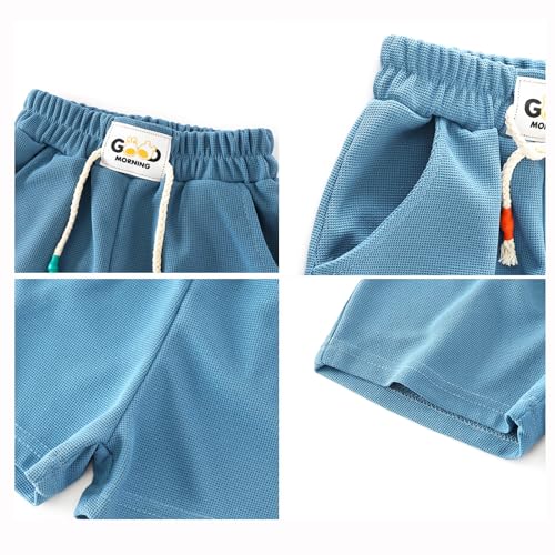 Toddler Boy's Sports Shorts Lightweight Athletic Running Kids Short Outdoor Summer Active 12M-9Years2