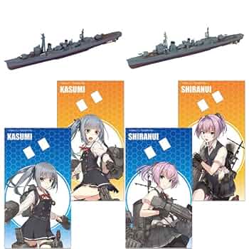 Amazon | 艦これモデル4 08 霞(朝潮型 10番艦 駆逐艦)&不知火