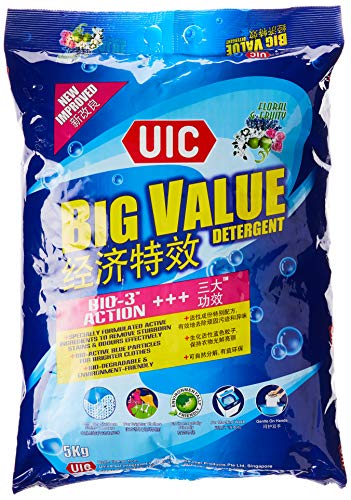 UIC Big Value Laundry Powder Detergent Regular Floral & Fruity 5kg