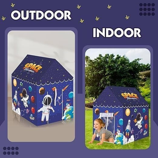 Image of Colorfull and Light Weight Children Play Tent House for 3 to 10 Years Old Kids Girls and Boys Light Weight and Foldable Children Toys,Indoor and Outdoor Kid Tent Houses