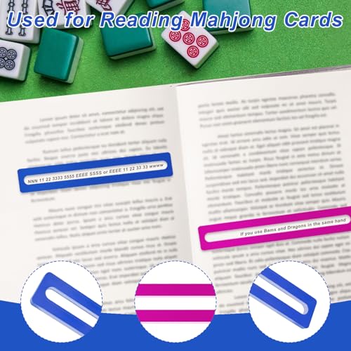 4 Pzs Buscador de Líneas para Mahjong miniatura 3