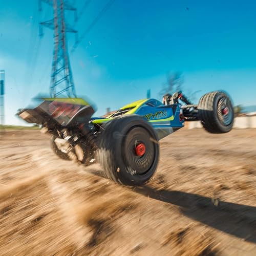 ARRMA RC Car 1/8 Typhon 4X4 RTR Brushed Buggy, Blue (Battery and Charger Not Included), ARA4206V4T1 image 7