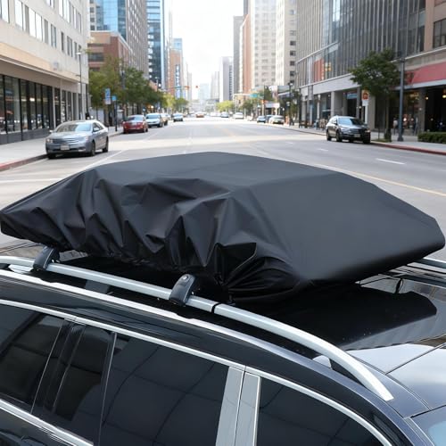 Cubierta impermeable para maletero de techo de coche, almacenamiento de equipaje para vehículos 3