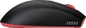 MSI FORGE GM340W BLACK Wireless Gaming Mouse Black MS0804