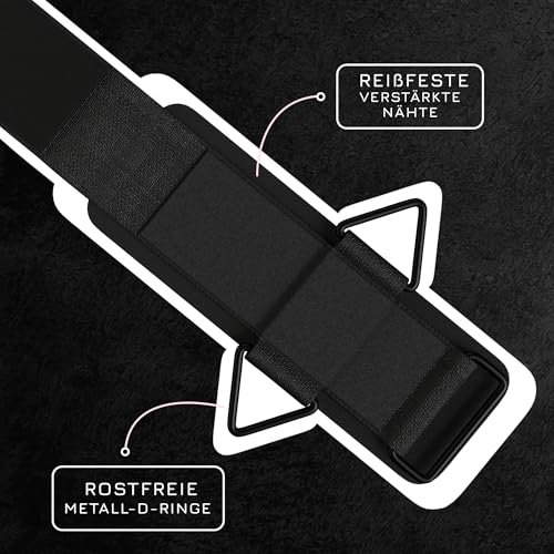 Breaking Limits Handgelenkmanschetten Gym - Fitness Manschetten für Kabelmaschine - Geeignet für seitliche Erhöhungen