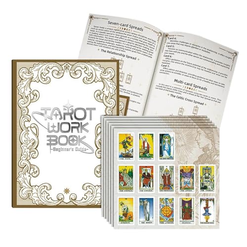 Fyrdyn Cuaderno de Tarot,Libreta para Lecturas de Tarot y