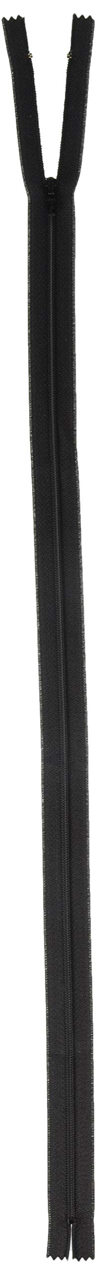 COATS&CLARK Coats & Clark Inc F7224-002 All-Purpose Plastic Zipper, 24", Black