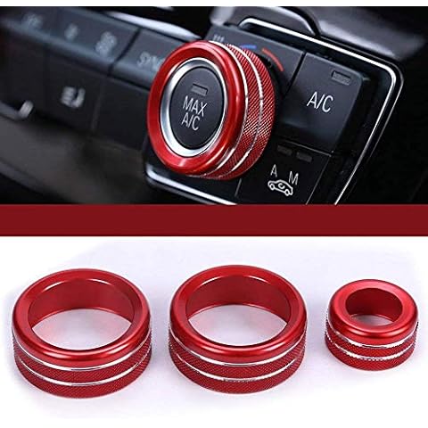 Pomos de aire acondicionado de aleación para BMW F30 F34 F46 GT X1 F48 13-17 Cover