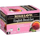 Bigelow English Breakfast Black Tea Keurig K-Cups, Caffeinated Black Tea, 12 Count Box