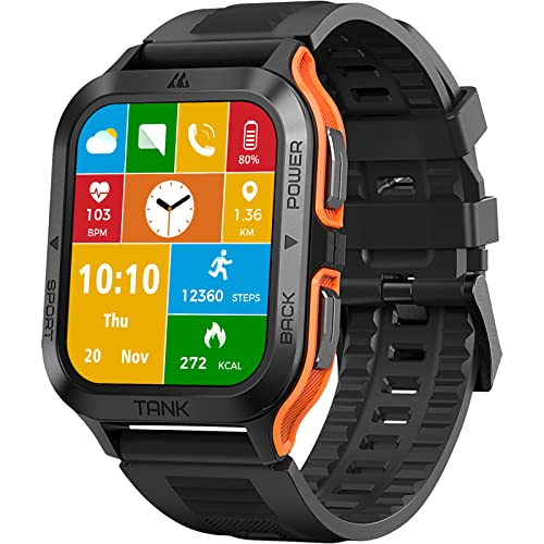 Zukyfit Smart Watch For Men,70 Sports Modes Rugged Military Smartwatch For Android Iphone(Call Receive/Dial),60+ Days Battery Life,50M Waterproof Fitness Tracker With Smart Sleep Tracking Heart Rate #TOP16
