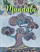 Mandala coloring book with tear out sheets: Mandala for adults relaxation, for woman B0DBGDNF69 Book Cover